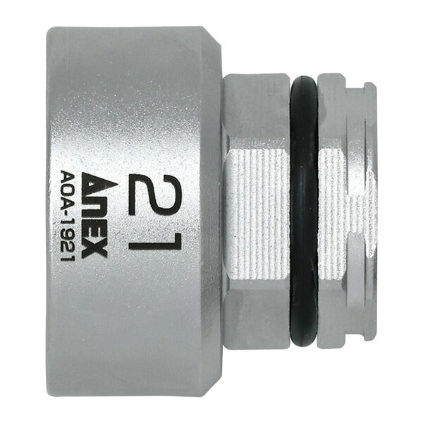 アネックス オフセットアダプター用ソケット21mm 狭所 隅打ち (AOA-1921)(4962485273781) ANEX