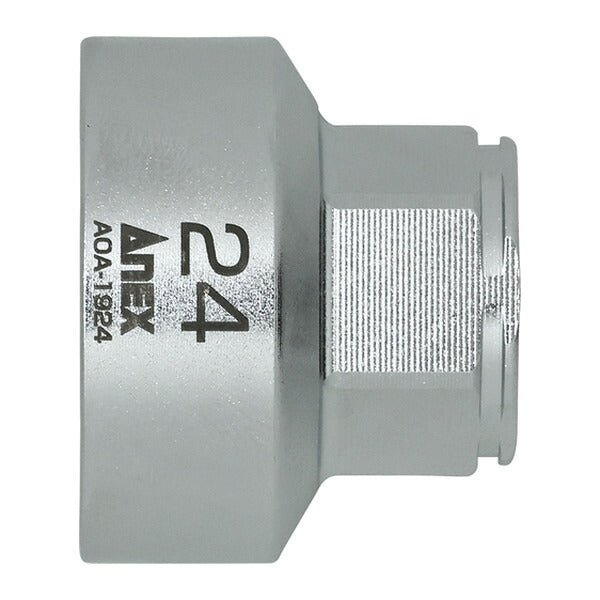アネックス オフセットアダプター専用ソケット24mm 狭所 隅打ち (AOA-1924)(4962485278670) ANEX