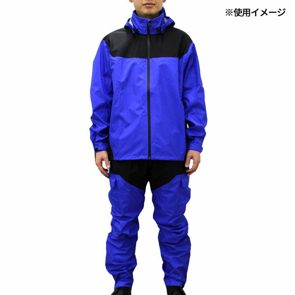 前垣 フルハーネス対応レインジャケット ロイヤルブルー AP1900BLUE MAEGAKI カッパ 合羽 レインコート ワークウェア 雨具 雨合羽 メンズ レディース