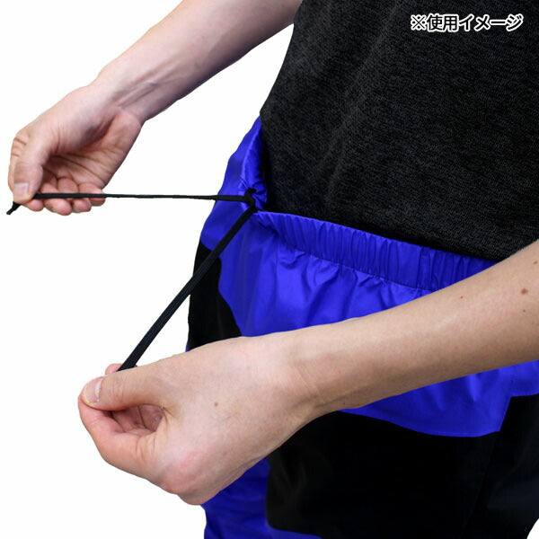 前垣 フルハーネスＶ型対応レインパンツ ロイヤルブルー AP950BLUE MAEGAKI カッパ 合羽 雨具 雨合羽 メンズ レディース