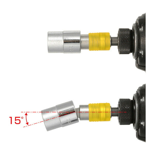 アネックス ビット交換式ソケットアダプター 差込角9.52mm 変換 (ASAD-3E)(4962485362249) ANEX