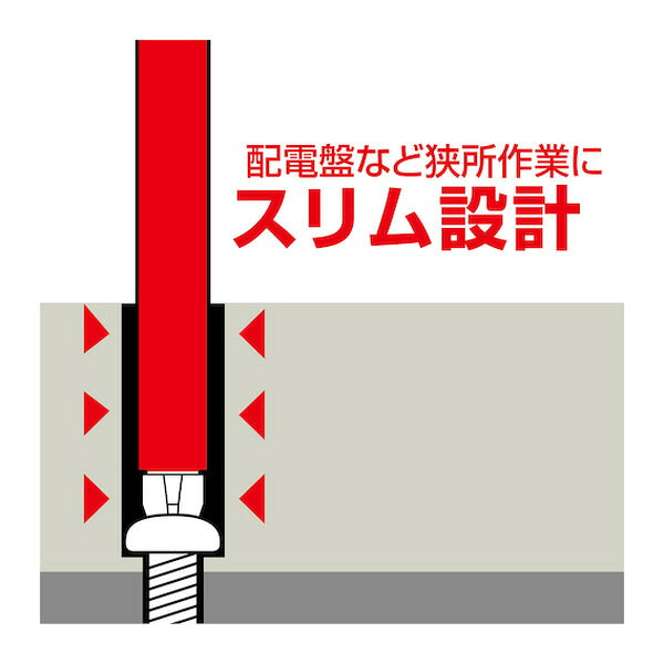 アネックス スリムチューブカラービット +1×150 細軸 色分け (ASP1-1150)(4962485403027) ANEX