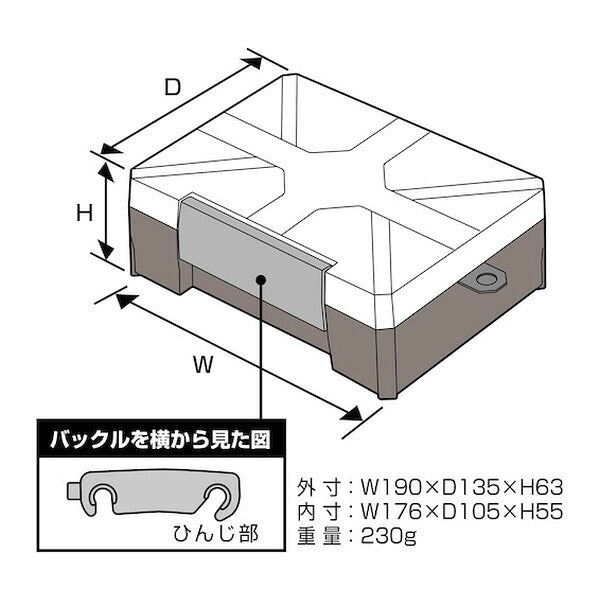 アネックス タフケース 収納ケース (ATC-RK)(4962485273583) ANEX
