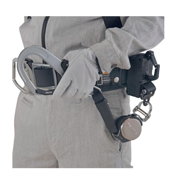 タジマ 胴ベルト用ランヤード VR150縦型L2 (B1VR150-TL2)(4975364266033) TAJIMA TJMデザイン