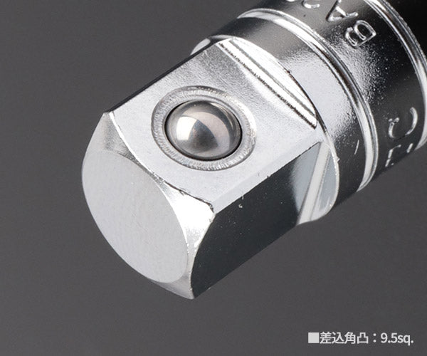 KTC ソケットアダプタ 差込角6.3mm(6.3sq.)(1/4)→9.5sq. (BA23)(4989433606927) 京都機械工具