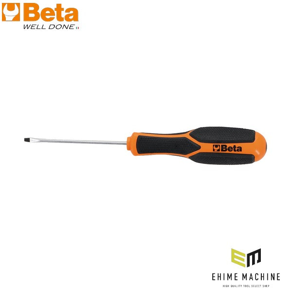 日本正規品 ベータ マイナスドライバー 刃幅2.5mm×軸長75mm モルフォスグリップ (1221 2.5X75)(8054809671291) Beta