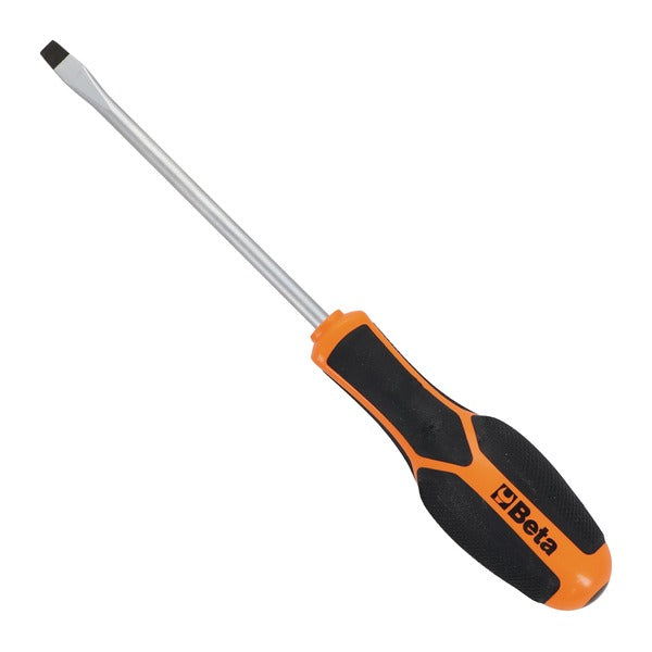 日本正規品 ベータ マイナスドライバー 刃幅6.5mm×軸長125mm モルフォスグリップ (1221 6.5X125)(8054809845487) Beta