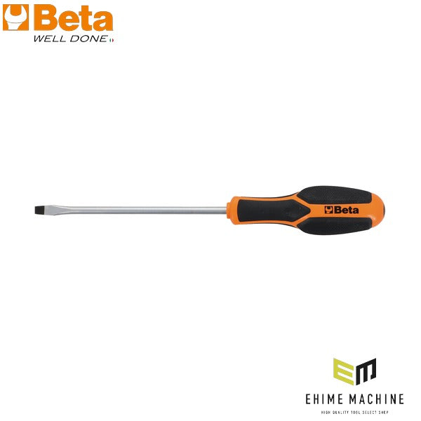 日本正規品 ベータ マイナスドライバー 刃幅6.5mm×軸長150mm モルフォスグリップ (1221 6.5X150)(8054809671628) Beta