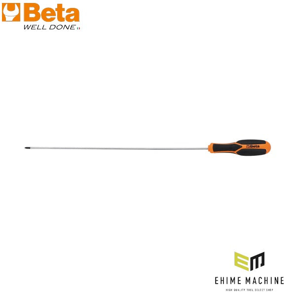 日本正規品 ベータ ロングドライバー プラス PH0 軸径3mm×軸長300mm モルフォスグリップ (1222L 3X300)(8054809672137) Beta