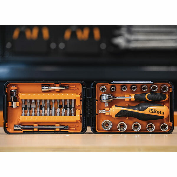 日本正規品 ベータ ラチェット&ソケット･ビットセット (39個入) (900/C39N)(8054809238494) Beta