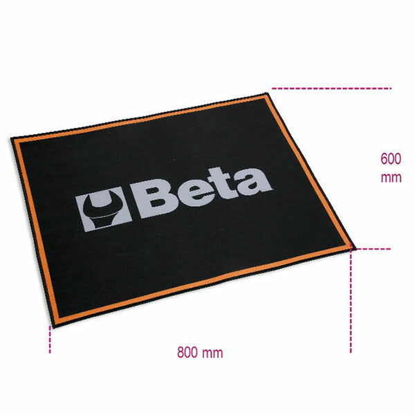 日本正規品 ベータ 滑り止めゴム裏地付きドアマット (9562TB)(8014230942650) Beta