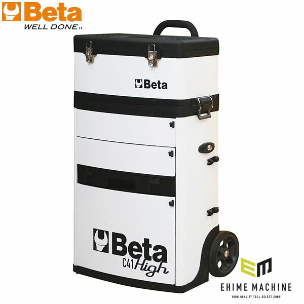 [メーカー直送品] 日本正規品 ベータ ツールトロリー WHITE (C41H-W)(8014230614502) Beta