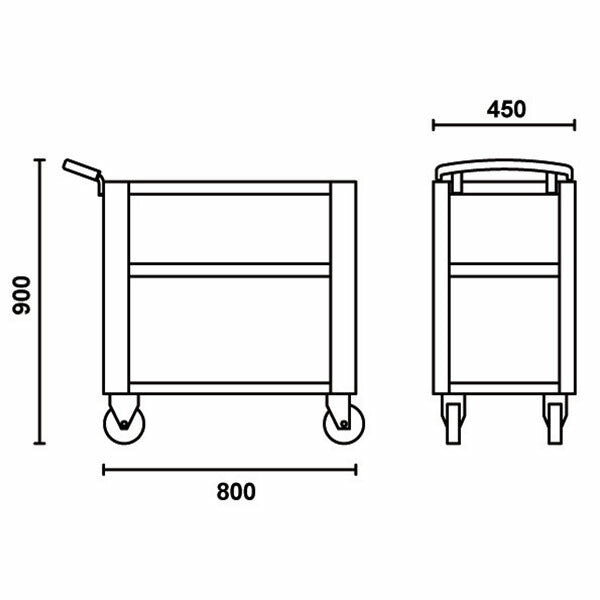 日本正規品 ベータ 3段トレイ RED (C51 R)(8014230674810) Beta