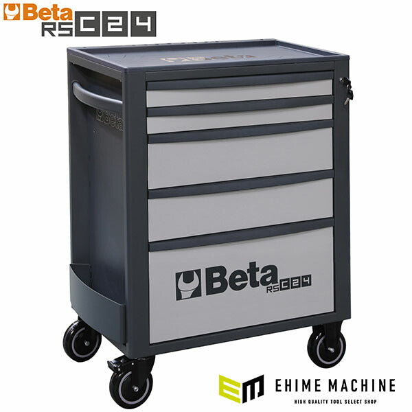 [メーカー直送業者便]【2月末まで初期導入キャンペーン特価】日本正規品 Beta ベータ ツールトロリー 5段 GRAY (RSC24/5-G)(8054809187297) ツールキャビネット