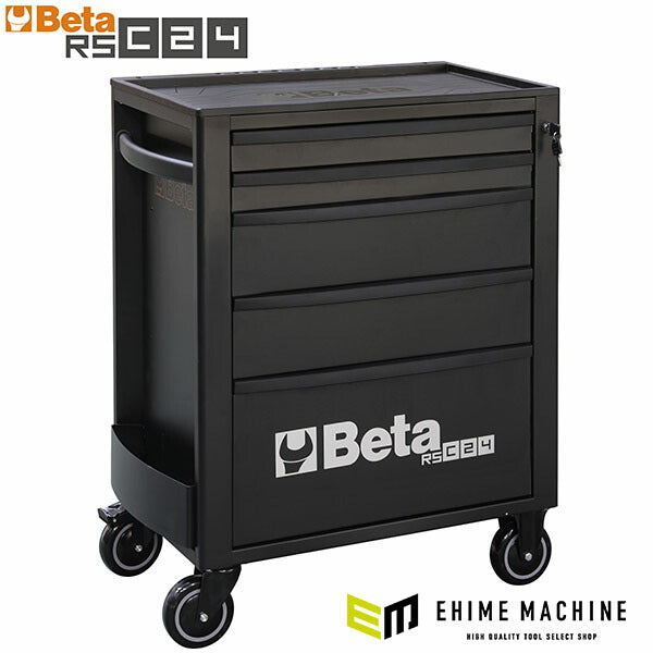 [メーカー直送業者便]【2月末まで初期導入キャンペーン特価】日本正規品 Beta ベータ ツールトロリー 5段 BLACK (RSC24/5-N)(8054809187334) ツールキャビネット