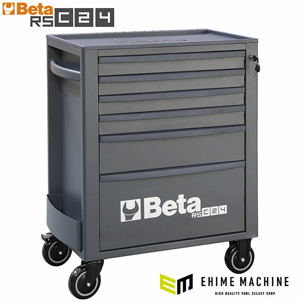 [メーカー直送業者便]【2月末まで初期導入キャンペーン特価】日本正規品 Beta ベータ ツールトロリー 6段 DARKGRAY (RSC24/6-A)(8054809187396) ツールキャビネット