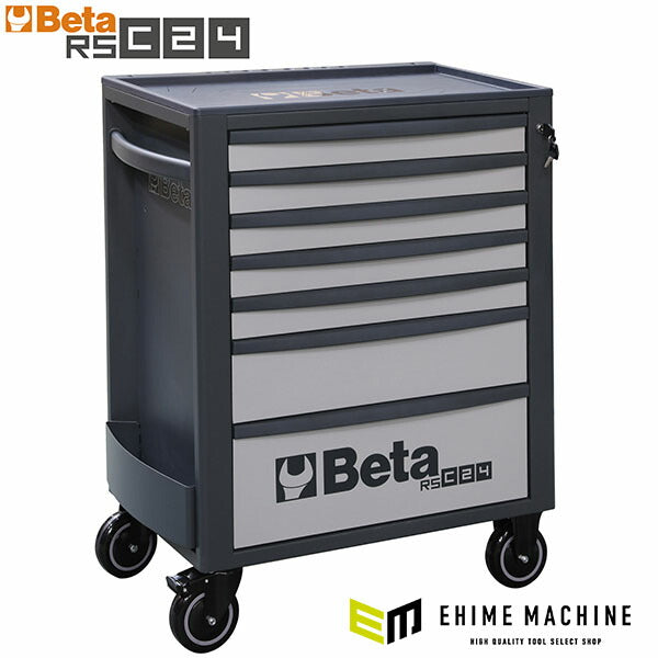 [メーカー直送業者便]  【2月末まで初期導入キャンペーン特価】日本正規品 Beta ベータ ツールトロリー 7段 GRAY (RSC24/7-G)(8054809187433) ツールキャビネット