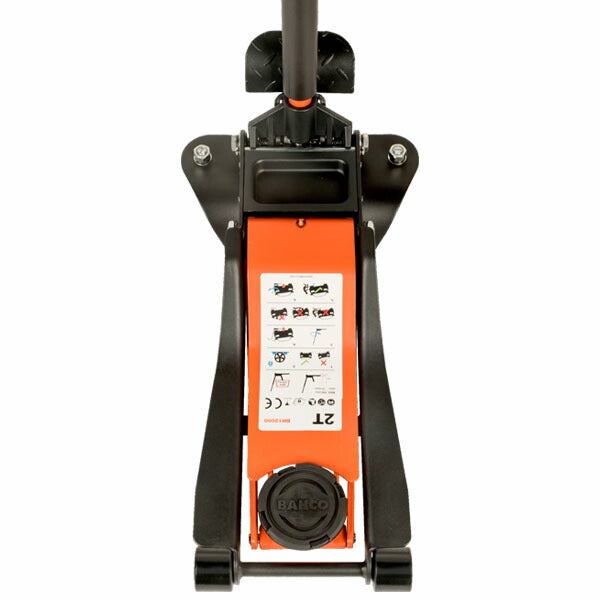 [メーカー直送業者便]日本正規品 バーコ 低床トローリージャッキ 2ton (BH12000)(7314150178803) BAHCO