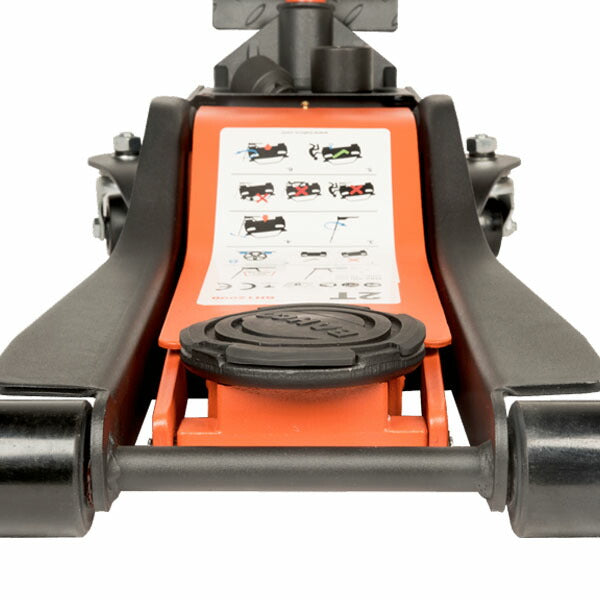 [メーカー直送業者便]日本正規品 バーコ 低床トローリージャッキ 2ton (BH12000)(7314150178803) BAHCO