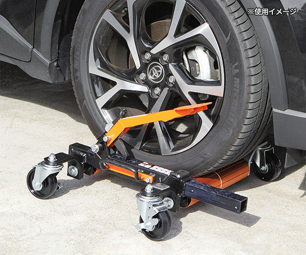【厳選特価】日本正規品 バーコ カードリー ホイールドーリー カードーリー 機械式 ゴージャッキ 車輌用ジャッキ 耐荷重680kg 4輪スイベルキャスター メカニカルタイプ (BH1CD680JPNA) (7314150330379) BAHCO