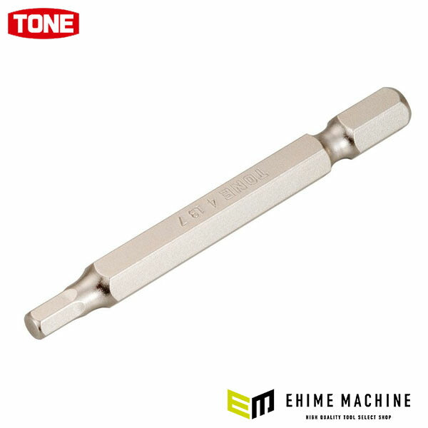 TONE ドライバービット 六角4mm (BIT-4)(4953488007015) トネ