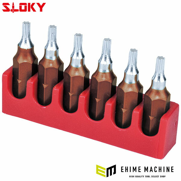 スローキー 6本組IPショートビット 07IP (BIT25-07IP)(4545301110974) SLOKY