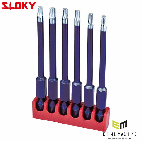 【6月の特価品】スローキー 6本組75mmIPビット 10IP (BIT75-10IP)(4545301111674) SLOKY