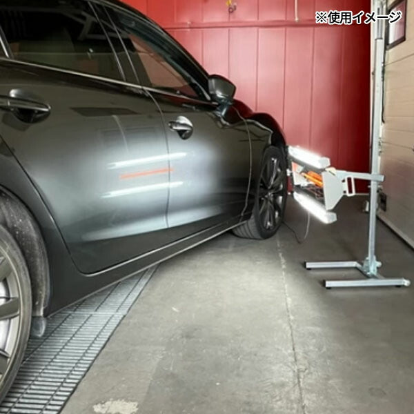 [メーカー直送業者便] キュービック LEDライト搭載 1灯式 200V カーボンヒーター CA-1-200LE 明々工業 CUBIC SYSTEM 塗装乾燥機