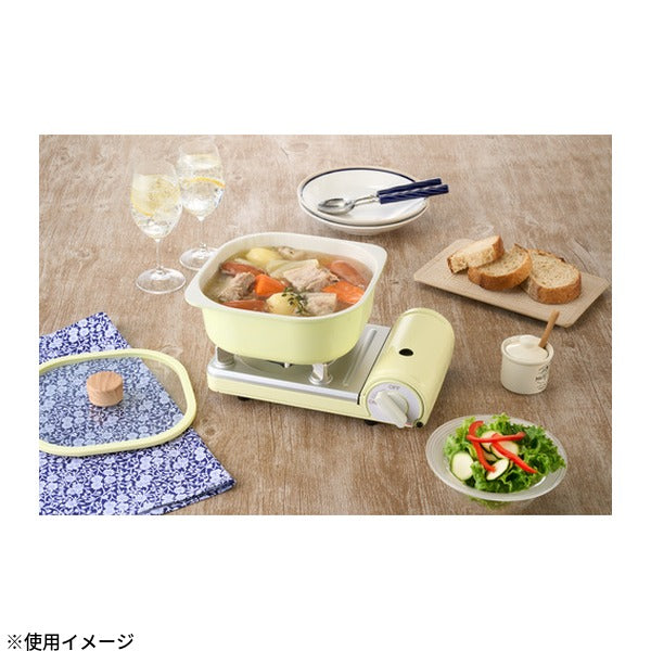 岩谷(イワタニ) カセットこんろ カセットフー ミニ イエロー 小型 軽量約1kg 1人用 防災 (CB-JRC-MN-Y)(4901140898624) Iwatani
