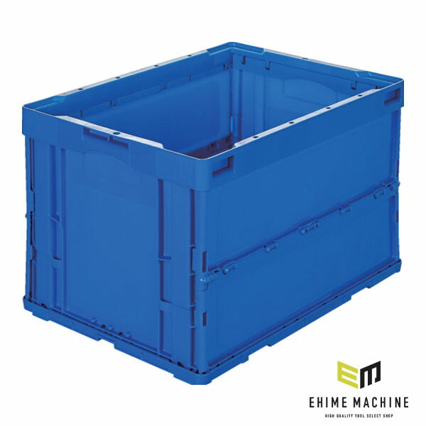 TRUSCO CRS50N2-DB オリコン 折りたたみコンテナ５０Ｌ ダークブルー(4550414313198) トラスコ中山