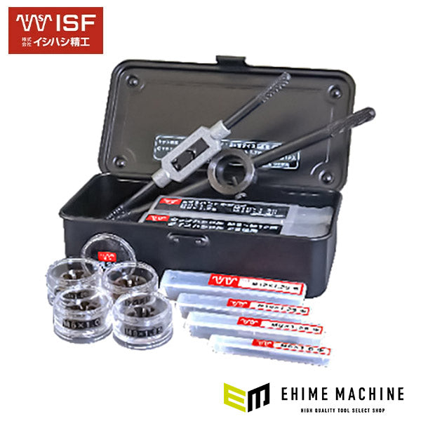 イシハシ精工 自動車整備用タップ＆ダイスセット CTDF-10S2