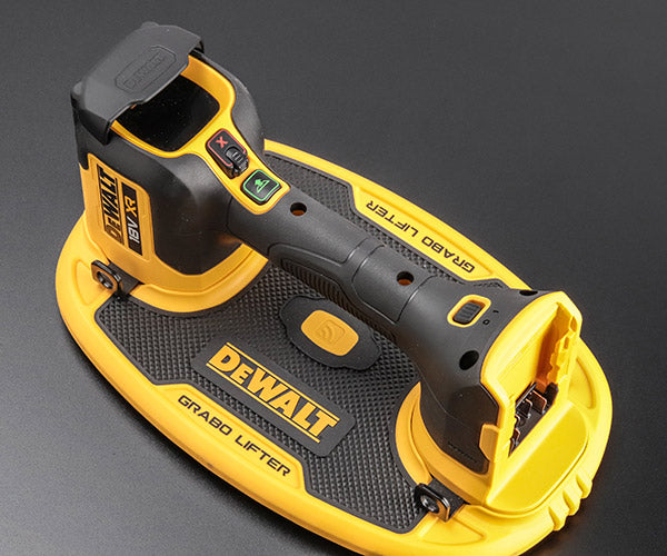 [26AW新商品] 日本正規品 デウォルト 18V XR GRABO 電動バキュームリフター 最大120kg 吸着リフター 本体のみ (DCE590N-XJ)(4536178888882) DEWALT