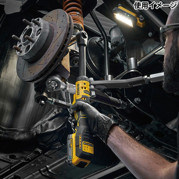 日本正規品 デウォルト 18V XR ブラシレス ラチェットレンチ 本体のみ 9.5sq.(3/8) 最大95N・m (DCF513EN-JP)(4536178692342) DEWALT