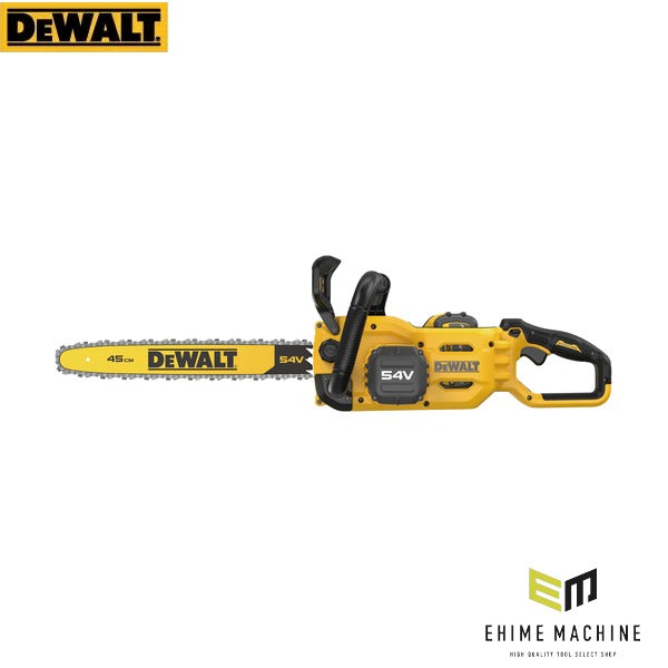 日本正規品 デウォルト 54V FLEXVOLT ブラシレス チェーンソー 45cm 2100W 2.7馬力 バッテリー・充電器付 (DCMCS574X1-JP)(4536178691994) DEWALT
