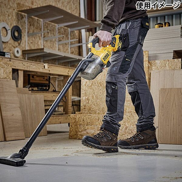 日本正規品 デウォルト 18V XR Li-Ion クリーナー 本体のみ HEPAフィルター LED付 0.7L (DCV501LN-XJ)(4536178692441) DEWALT