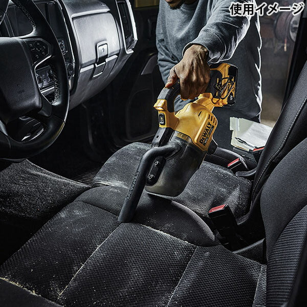 日本正規品 デウォルト 18V XR Li-Ion クリーナー 本体のみ HEPAフィルター LED付 0.7L (DCV501LN-XJ)(4536178692441) DEWALT