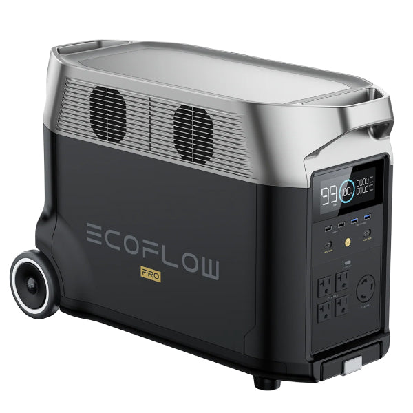 EcoFlow ポータブル電源 DELTAPRO-JP【メーカー保証付】大容量 DELTA Pro 3600Wh 家庭用 蓄電池 発電機  ポータブルバッテリー 防災 節電 デルタプロ エコフロー