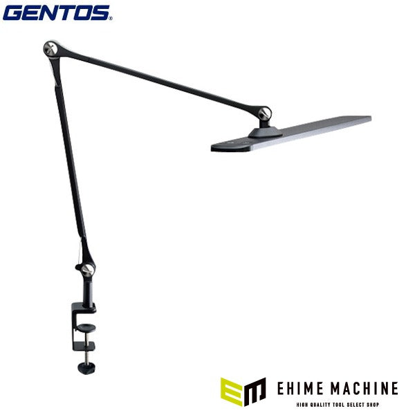 ジェントス 眼のことを考えたLEDデスクライト (DK-R190BK)(4950654050905) GENTOS