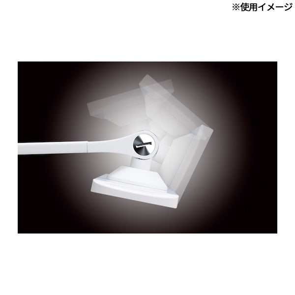 ジェントス 眼のことを考えたLEDデスクライト (DK-R190WH)(4950654050899) GENTOS