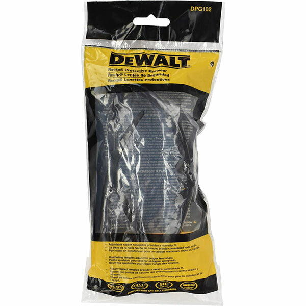 日本正規品 デウォルト Recip 保護メガネ スモークレンズ DPG102-2D (0674326279466) DEWALT RADIANS