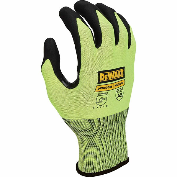 日本正規品 デウォルト 耐切創タッチパネル対応グローブ S DPG833S (0674326346618) DEWALT RADIANS