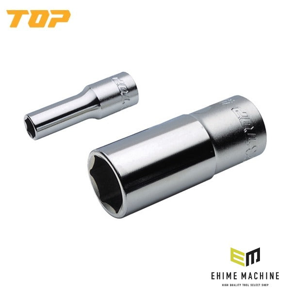TOP サーフェイスディープソケット 差込角12.7mm 対辺36mm ロングソケット (DS-436)(4975180779816)トップ工業