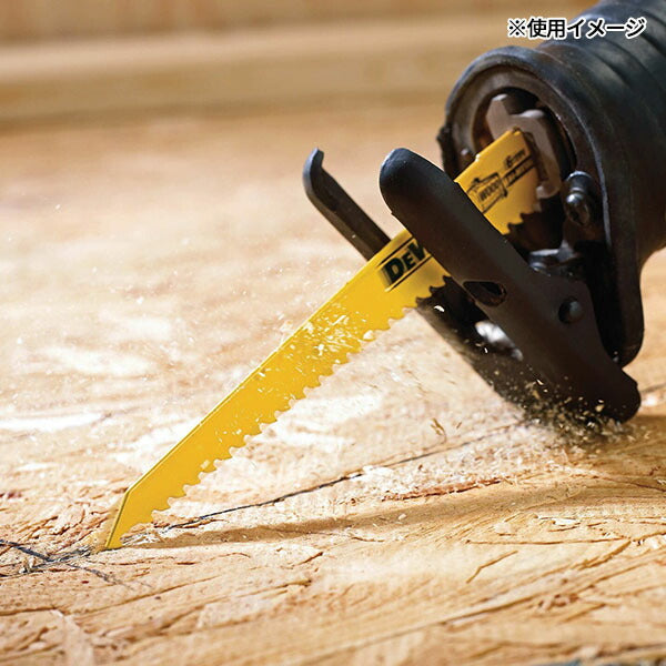 日本正規品 デウォルト セーバーソーブレード6山x225mm(5枚) (DWAR966-JP)(4536178923224) DEWALT