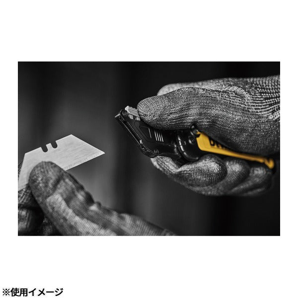 [26AW新商品] 日本正規品 デウォルト タフシリーズ プッシュ＆フリップ 折りたたみナイフ 金属製ハンドル (DWHT10991)(4536178923927) DEWALT