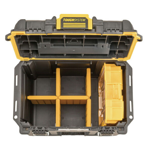 DEWALT DWST08035-1 タフシステム 2.0 スタンダードBOXハーフサイズ プロ仕様 高耐久 ツールボックス デウォルト DeWALT タフケース連結可能