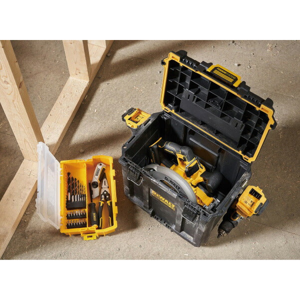 DEWALT DWST08035-1 タフシステム 2.0 スタンダードBOXハーフサイズ プロ仕様 高耐久 ツールボックス デウォルト DeWALT タフケース連結可能