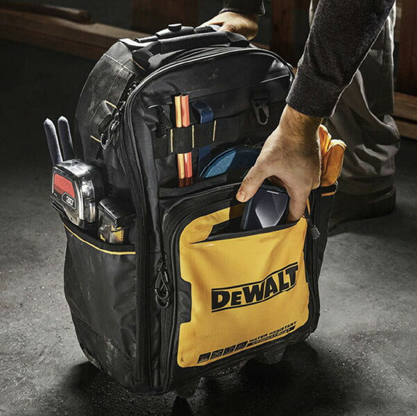 DEWALT DWST60101-1 キャスター付きバックパック プロ仕様 高耐久 ツールバッグ デウォルト DeWALT