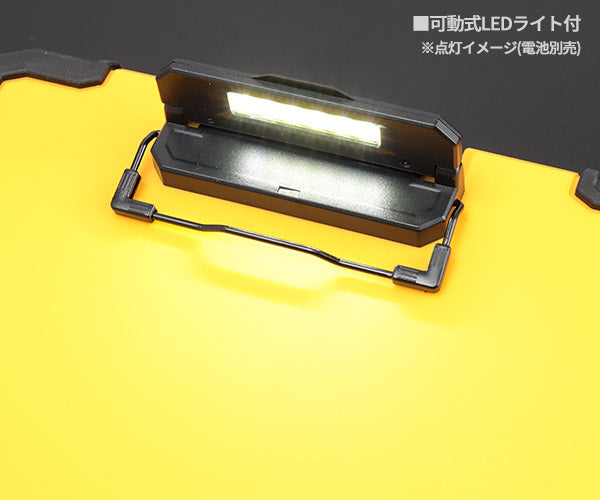 デウォルト ティースタック バインダー (DWST82732-1) TSTAKシリーズ連結可能 タブレットが収まるインナー収納付き DEWALT 日本正規品 (4536178899093)