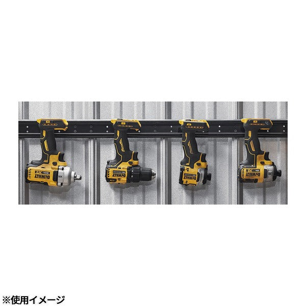 [26AW新商品] 日本正規品 デウォルト ガレージ コードレス工具用 吊下げフック 4個セット DXLレール対応 耐荷重約4kg (DWST82818)(4536178922715) DEWALT
