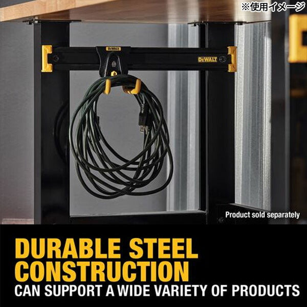 日本正規品 デウォルト DEWALTガレージ 連結レール 51cm 金属収納レール (DWST82827)(4536178929882) DEWALT